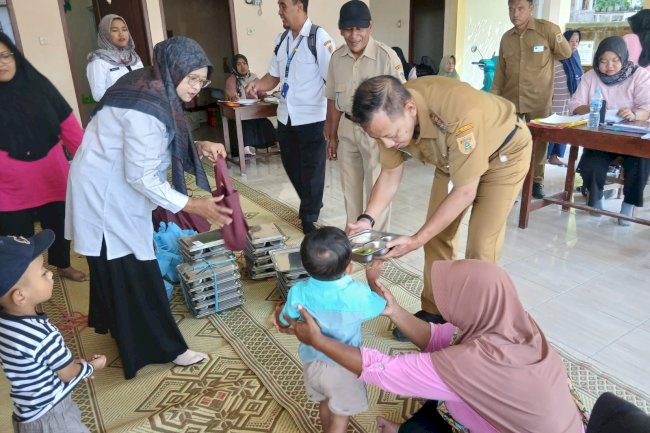 Monitoring Pelaksanaan Program MBG 3B ( Makan Bergizi Gratis bagi Ibu Hamil, Ibu Menyusui, Balita non Paud ) Kecamatan Manisrenggo