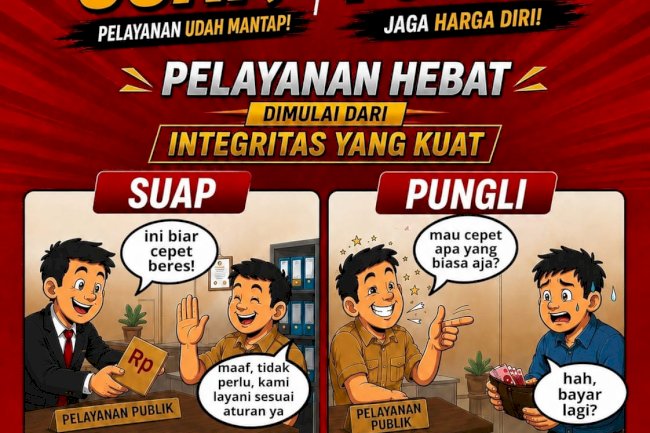 Melayani dengan hati, bukan mencari keuntungan pribadi !!