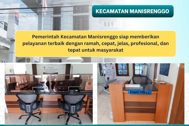 Fasilitas Front Office Kecamatan Manisrenggo
