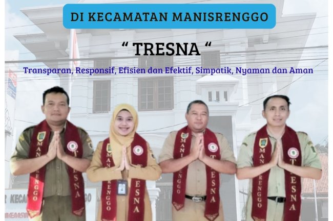 Fasilitas Identitas Petugas Kecamatan Manisrenggo