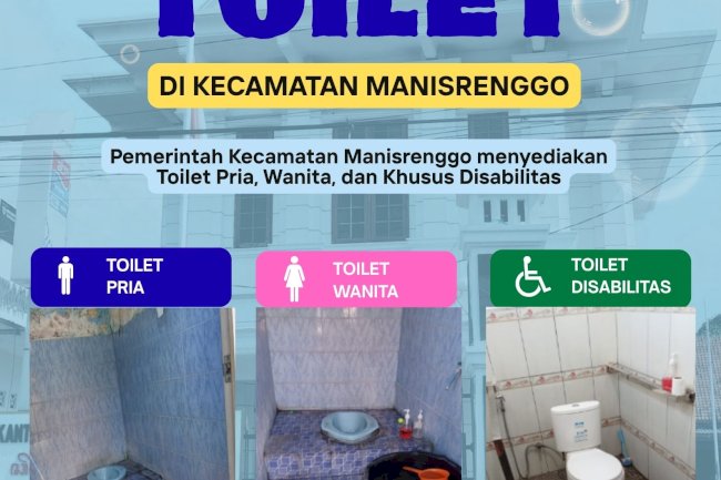 Failitas Toilet Kecamatan Manisrenggo