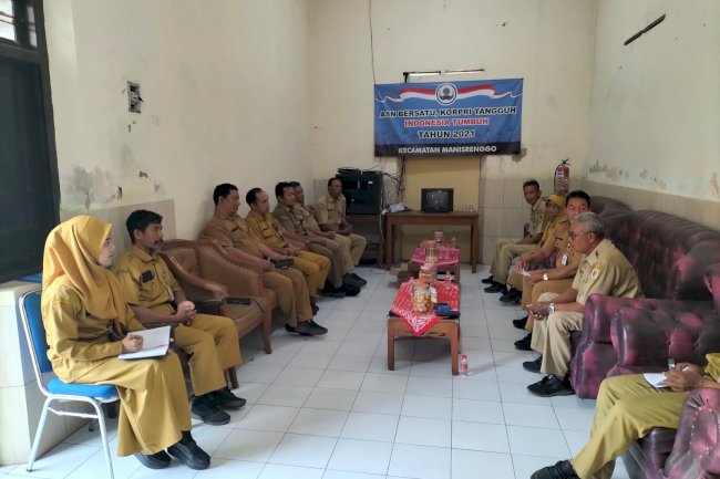 Rapat Koordinasi Internal ASN Kecamatan Manisrenggo