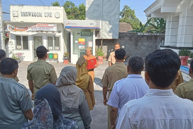 Apel Pagi Karyawan dan Karyawati Kecamatan Manisrenggo