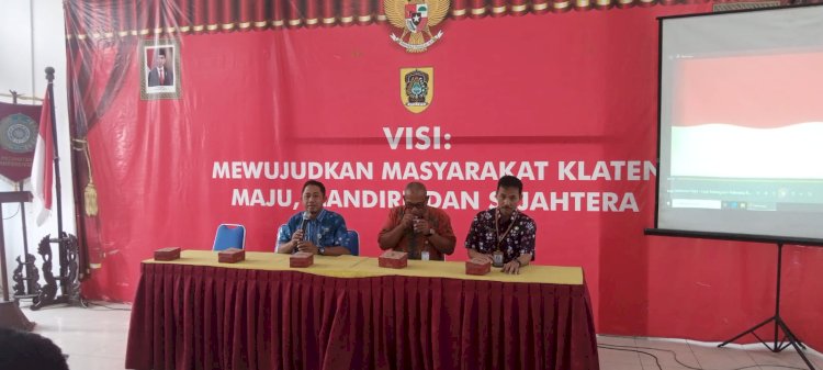 Sosialisasi Pengisian E-LHKPN Bagi Kepala Desa Sekecamatan Manisrenggo