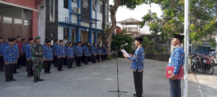 Upacara Bendera Peringatan Hari Sumpah Pemuda Ke-95 Tahun 2023 Kecamatan Manisrenggo