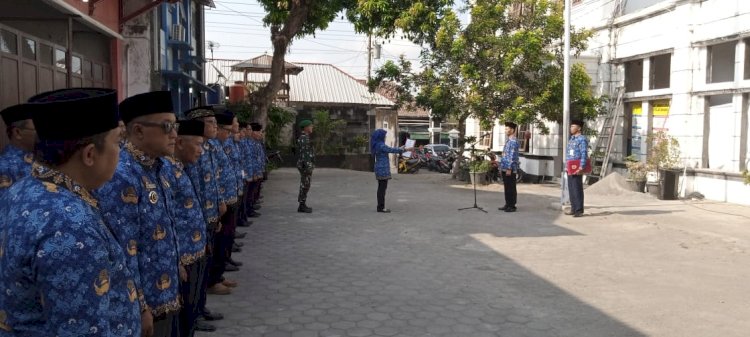 Upacara Bendera Peringatan Hari Sumpah Pemuda Ke-95 Tahun 2023 Kecamatan Manisrenggo