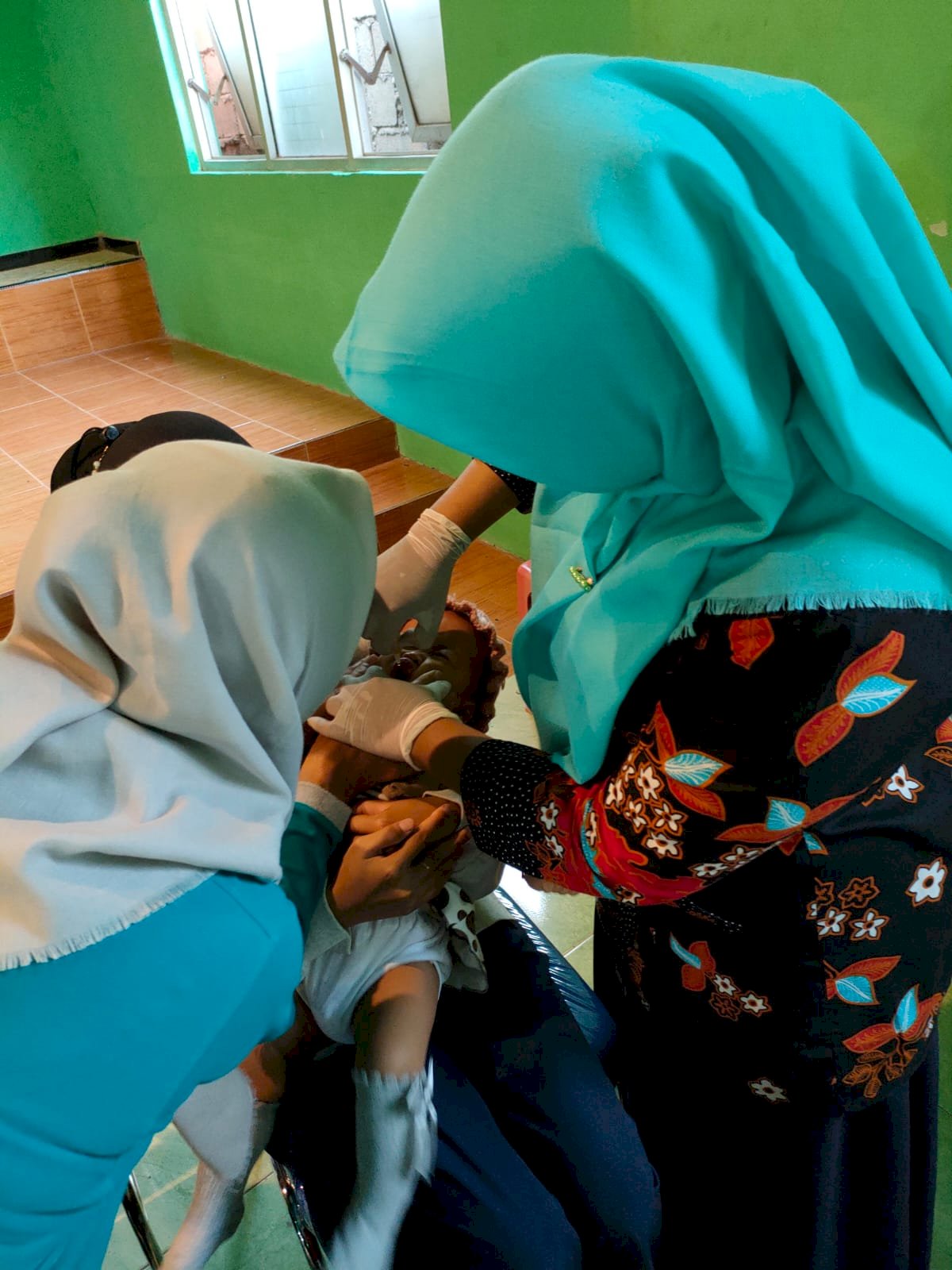 Pelaksanaan Sub Pin Polio Putaran 1 Desa Bendan