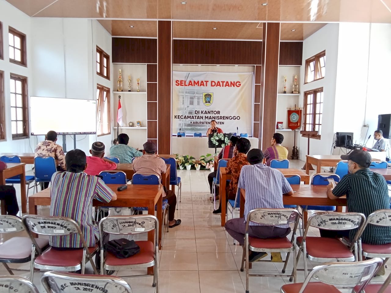 Rapat Koordinasi Sosialisasi Bantuan Keuangan Khusus (BKK) Kec.Manisrenggo