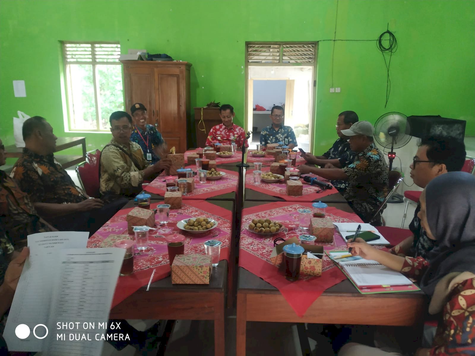 Rapat Paguyuban Sekretaris Desa Sekecamatan Manisrenggo