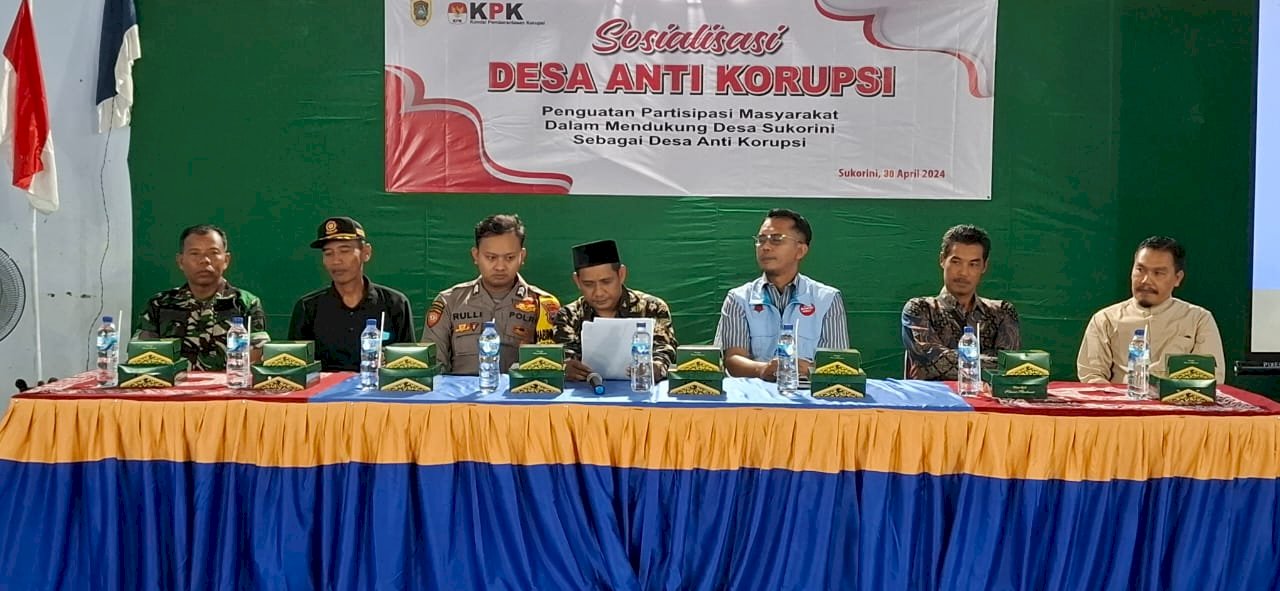 Sosialisasi Desa Antikorupsi di Desa Sukorini