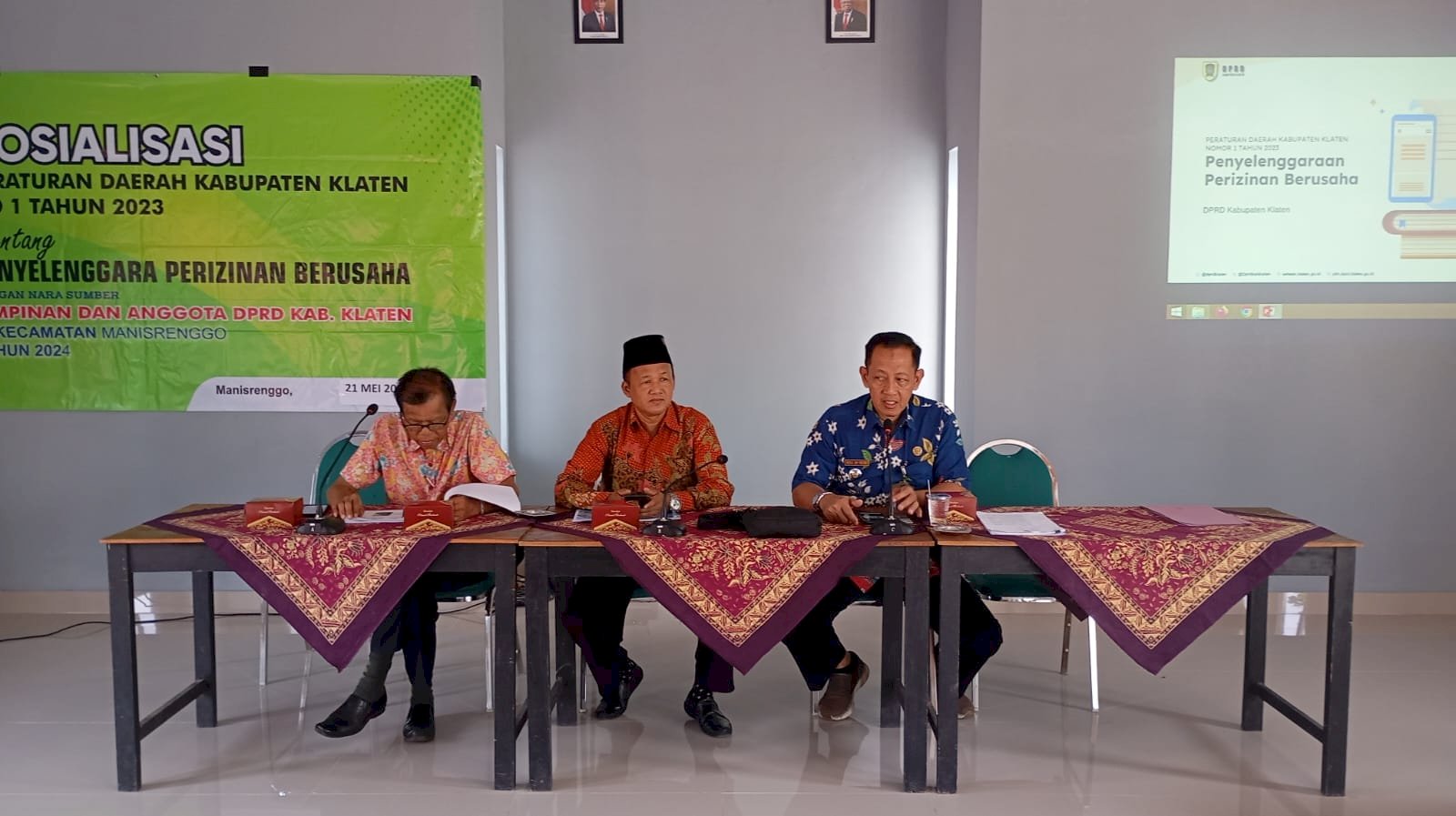 Sosialisasi Perda Kabupaten Klaten No 1 Tahun 2023 di Desa Tanjungsari