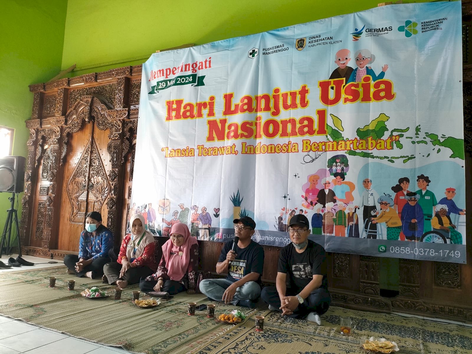 Peringatan Hari Lansia Kecamatan Manisrenggo