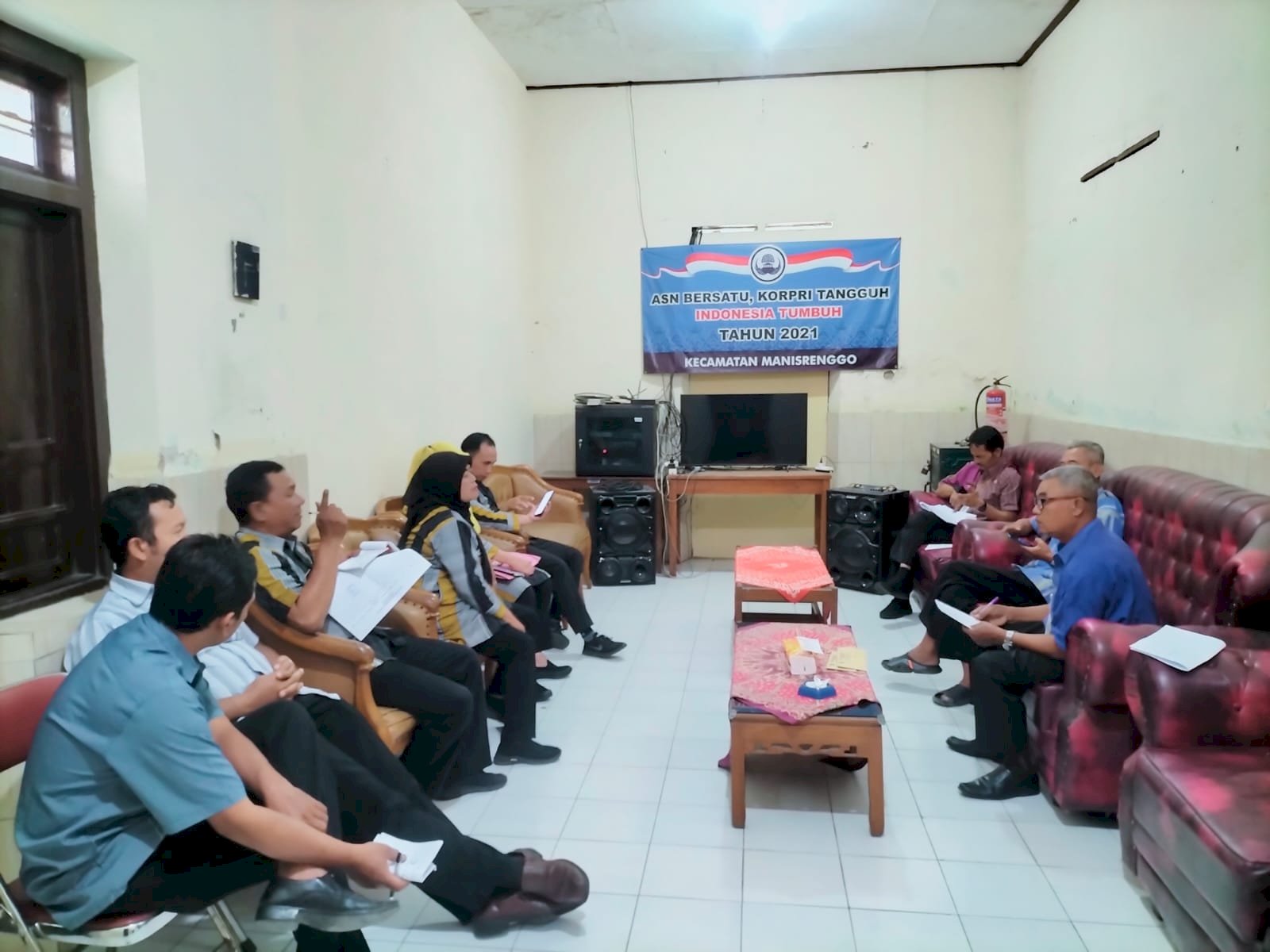 Rapat Koordinasi Internal Kecamatan Manisrenggo