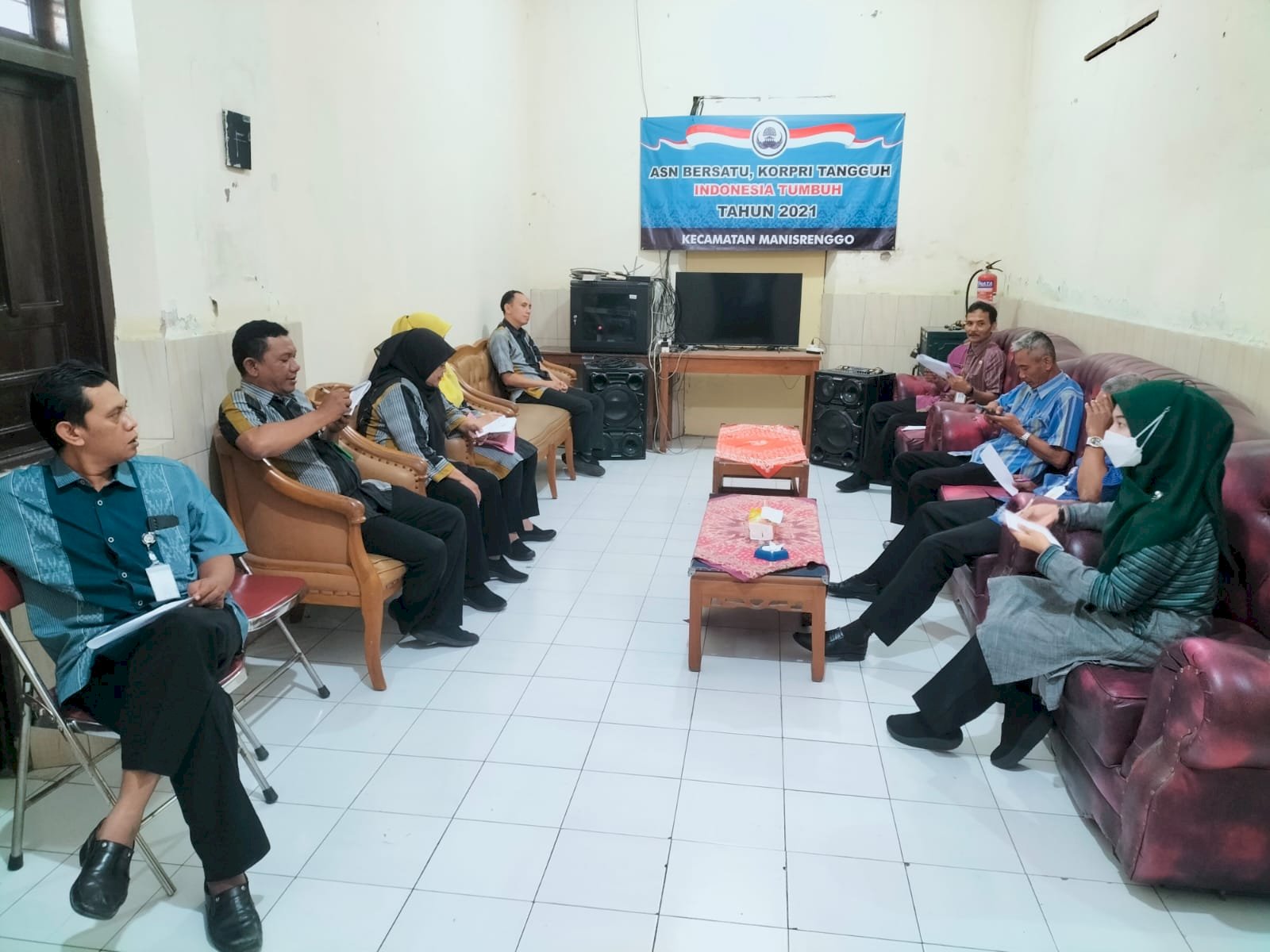 Rapat Koordinasi Internal Kecamatan Manisrenggo