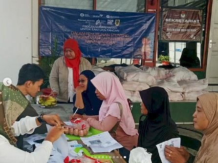 Penyaluran Bantuan Pangan  Penurunan Stuting