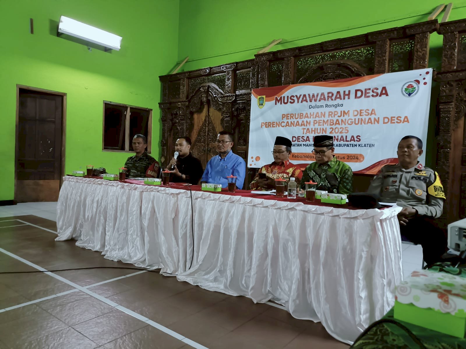 Musdes Penyusunan RKPDes Tahun 2025 Desa Kebonalas