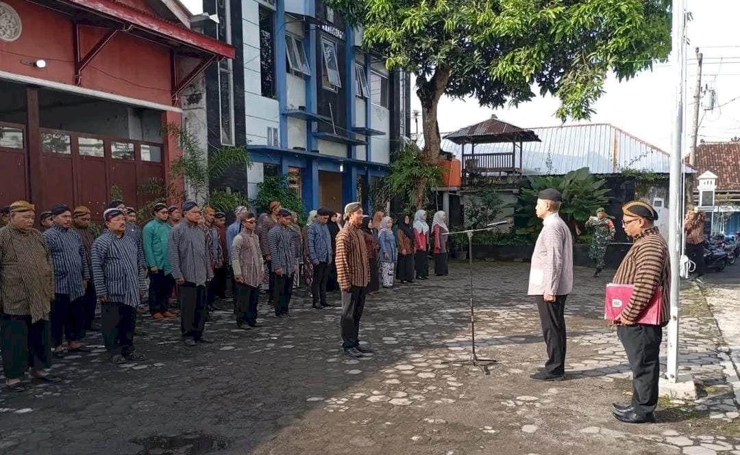 Pelaksanaan Upacara Peringatan Hari Lahir Pancasila Tahun 2025 Kecamatan Manisrenggo