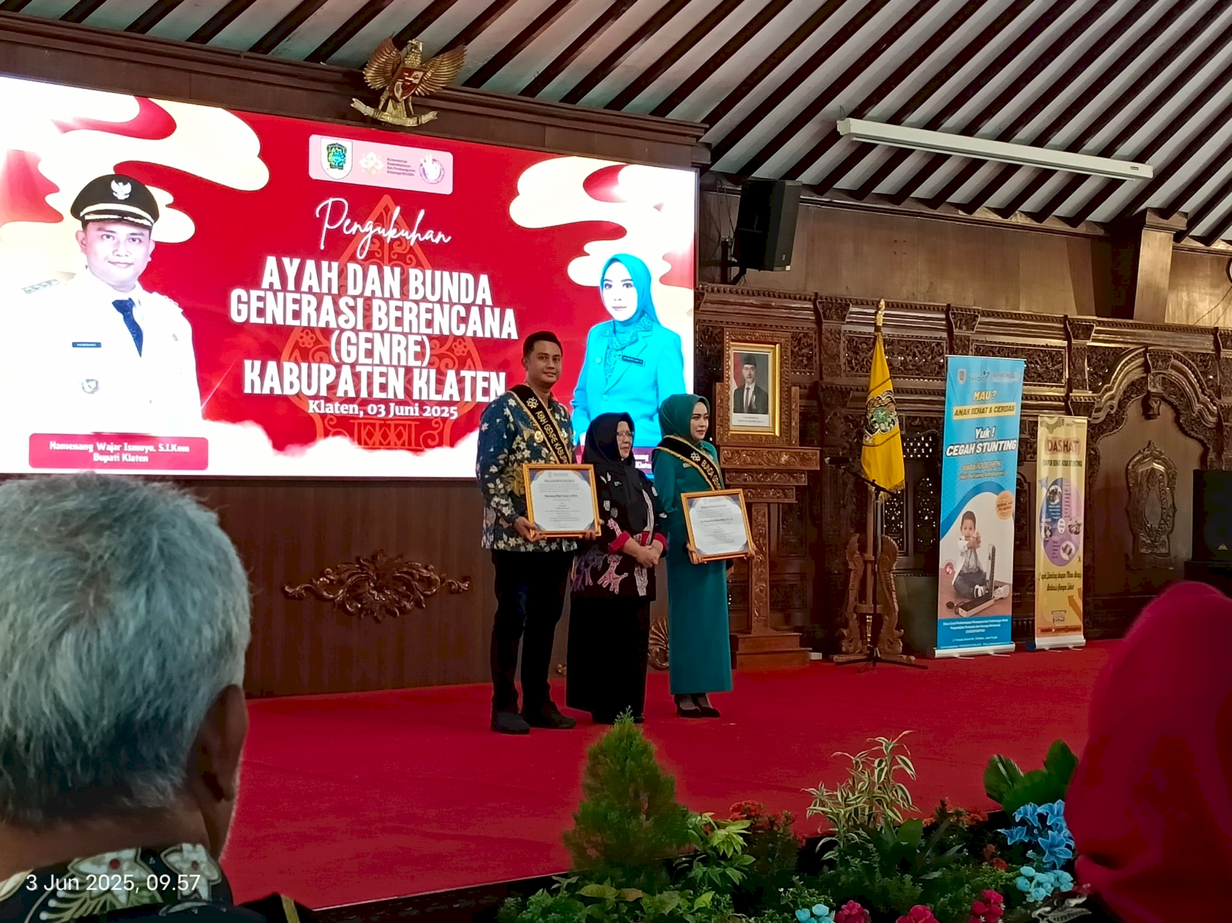 Pengukuhan Ayah dan Bunda Generasi Bencana (Genre) Klaten untuk Kecamatan Manisrenggo