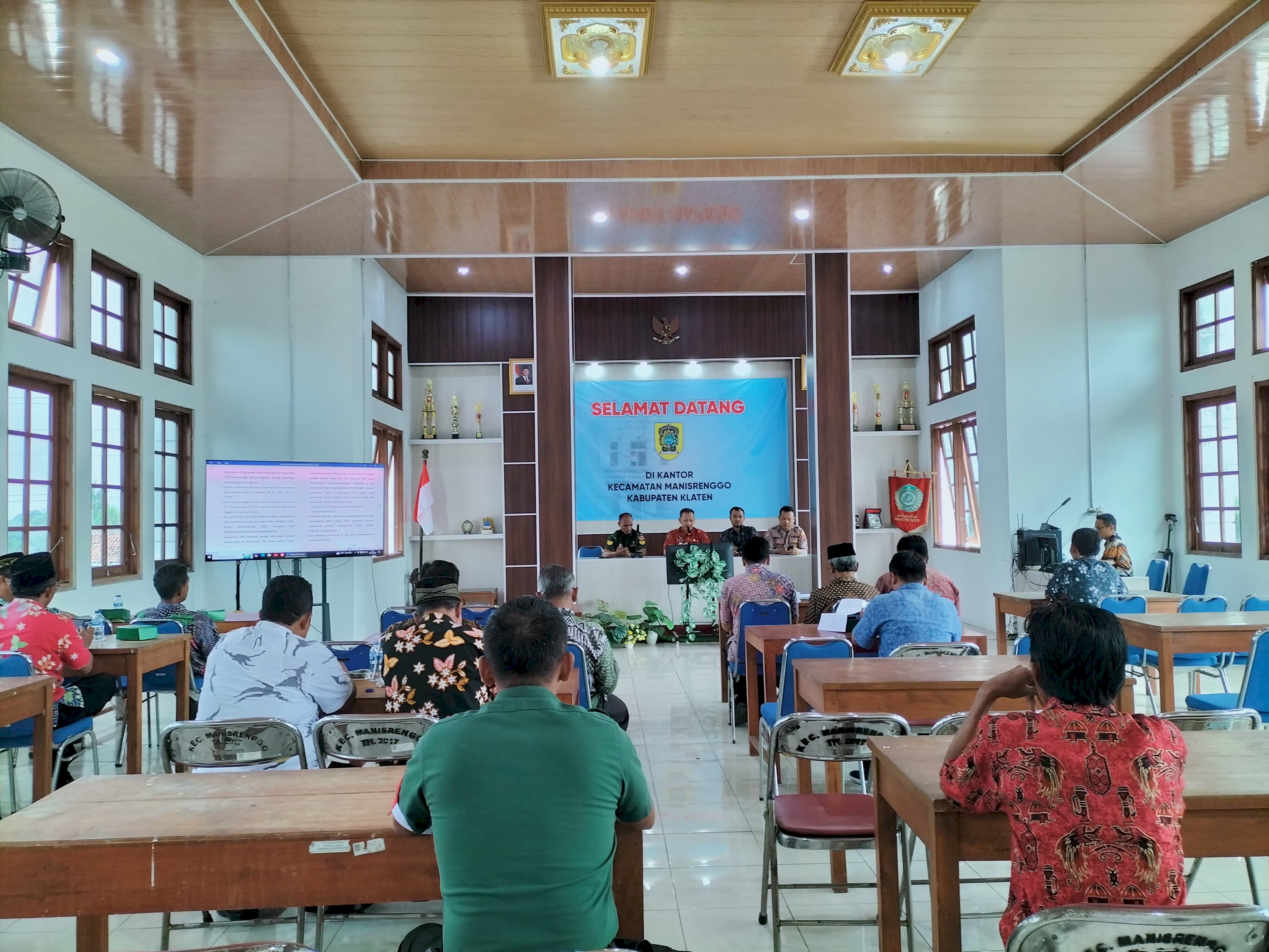 Sosialisasi Pelaksanaan KKN di Wilayah Kecamatan Manisrenggo
