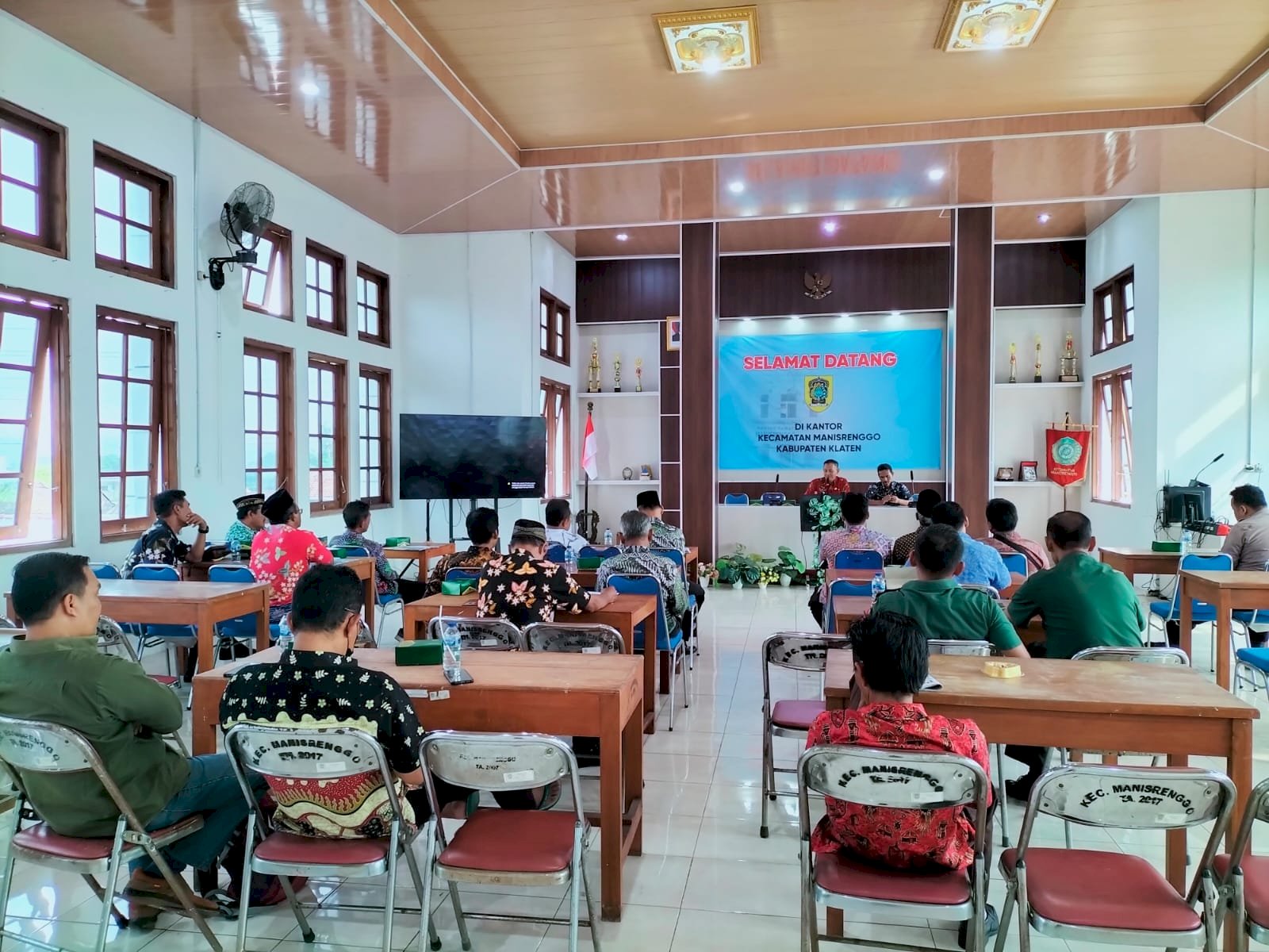 Rapat Koordinasi terkait Indeks Desa, Ketahanan pangan, KDMP, dan RPJMDes Perubahan Kecamatan Manisrenggo