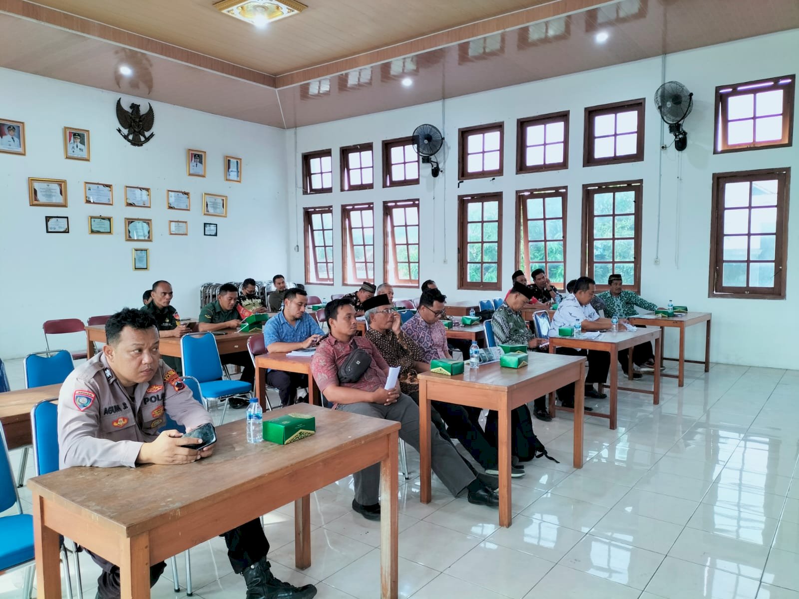 Rapat Koordinasi terkait Indeks Desa, Ketahanan pangan, KDMP, dan RPJMDes Perubahan Kecamatan Manisrenggo