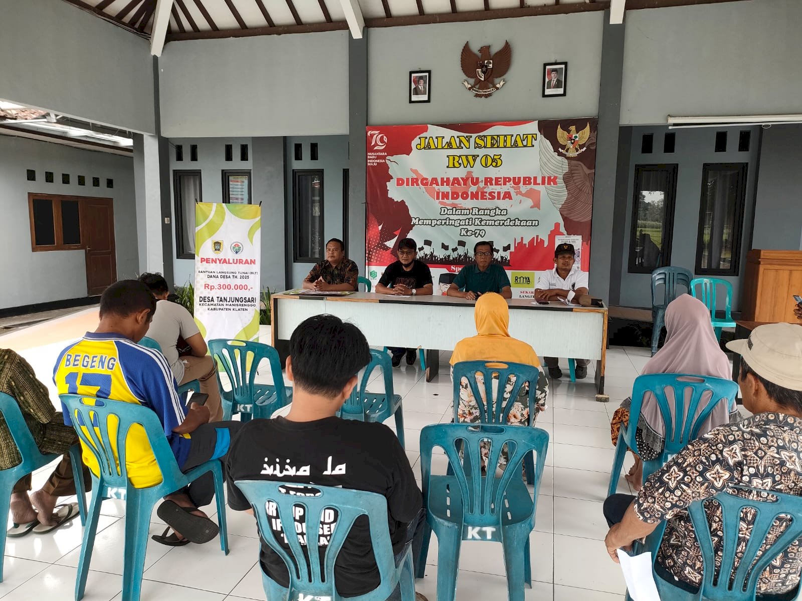 Monitoring Penyaluran Bantuan Langsung Tunai (BLT) Dana Desa Tahun 2025 di Desa Tanjungsari Kecamatan Manisrenggo