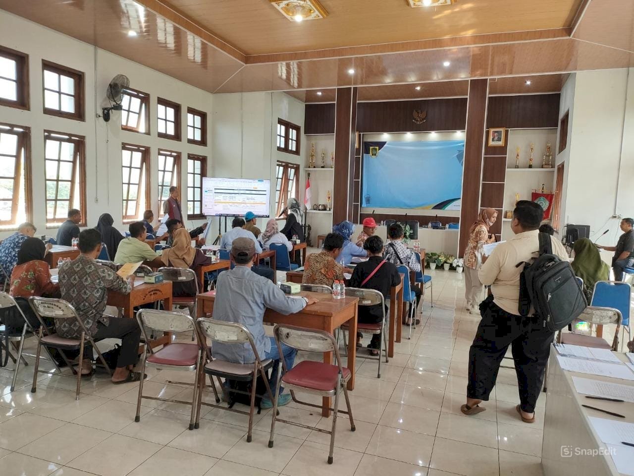 Pelaksanaan Pembukaan Rekening Koperasi Merah Putih di Kecamatan Manisrenggo