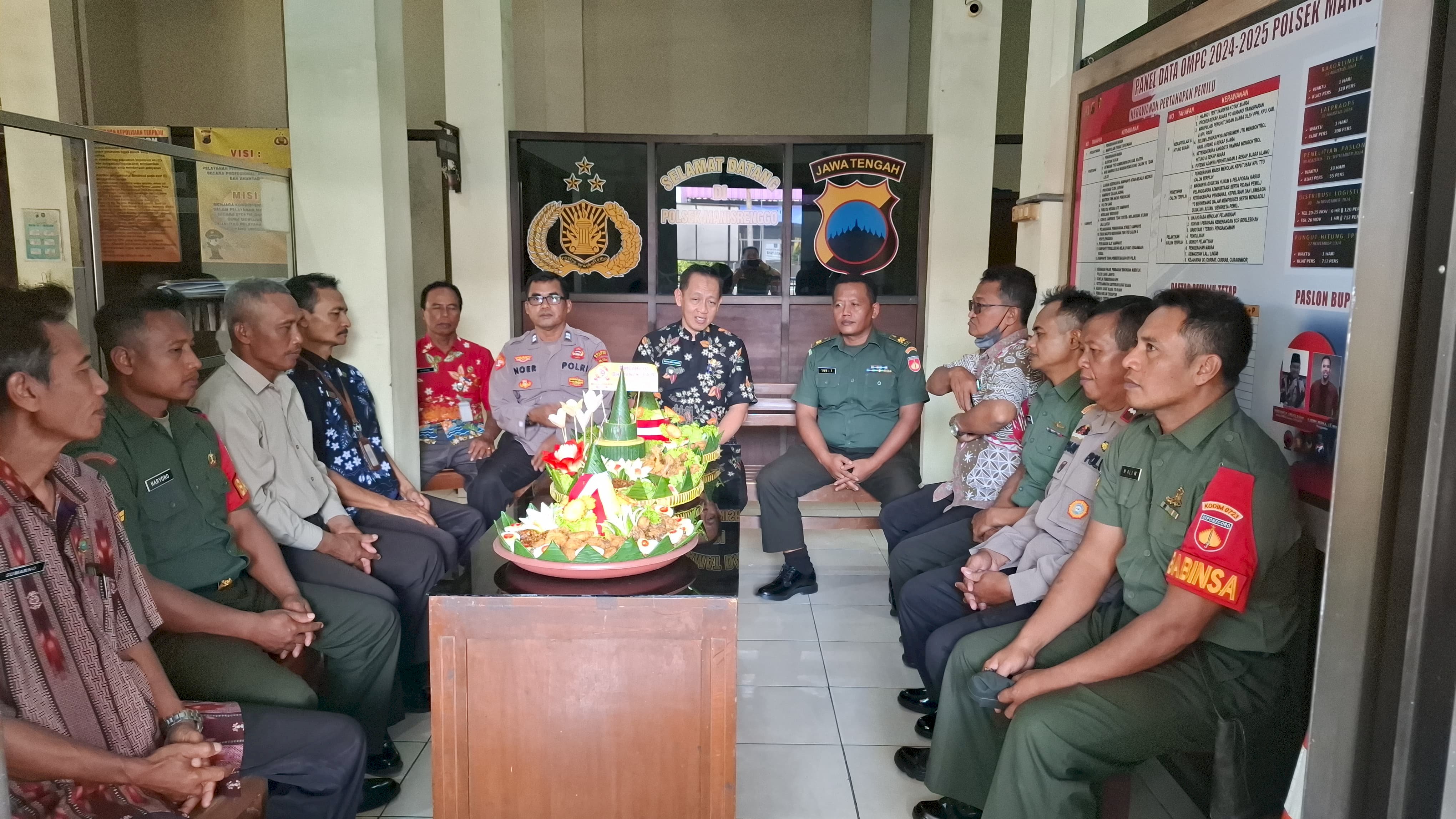 Kecamatan Manisrenggo Merayakan HUT Bhayangkara ke-79
