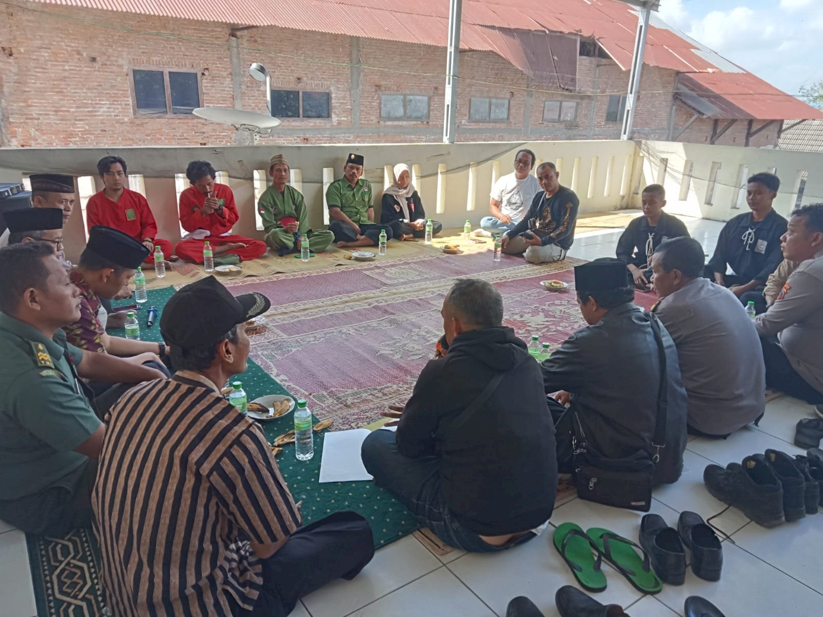 Pengajian Rutin Silahturahmi dan Doa bersama dengan perwakilan perguruan pencak silat se-Kecamatan Manisrenggo