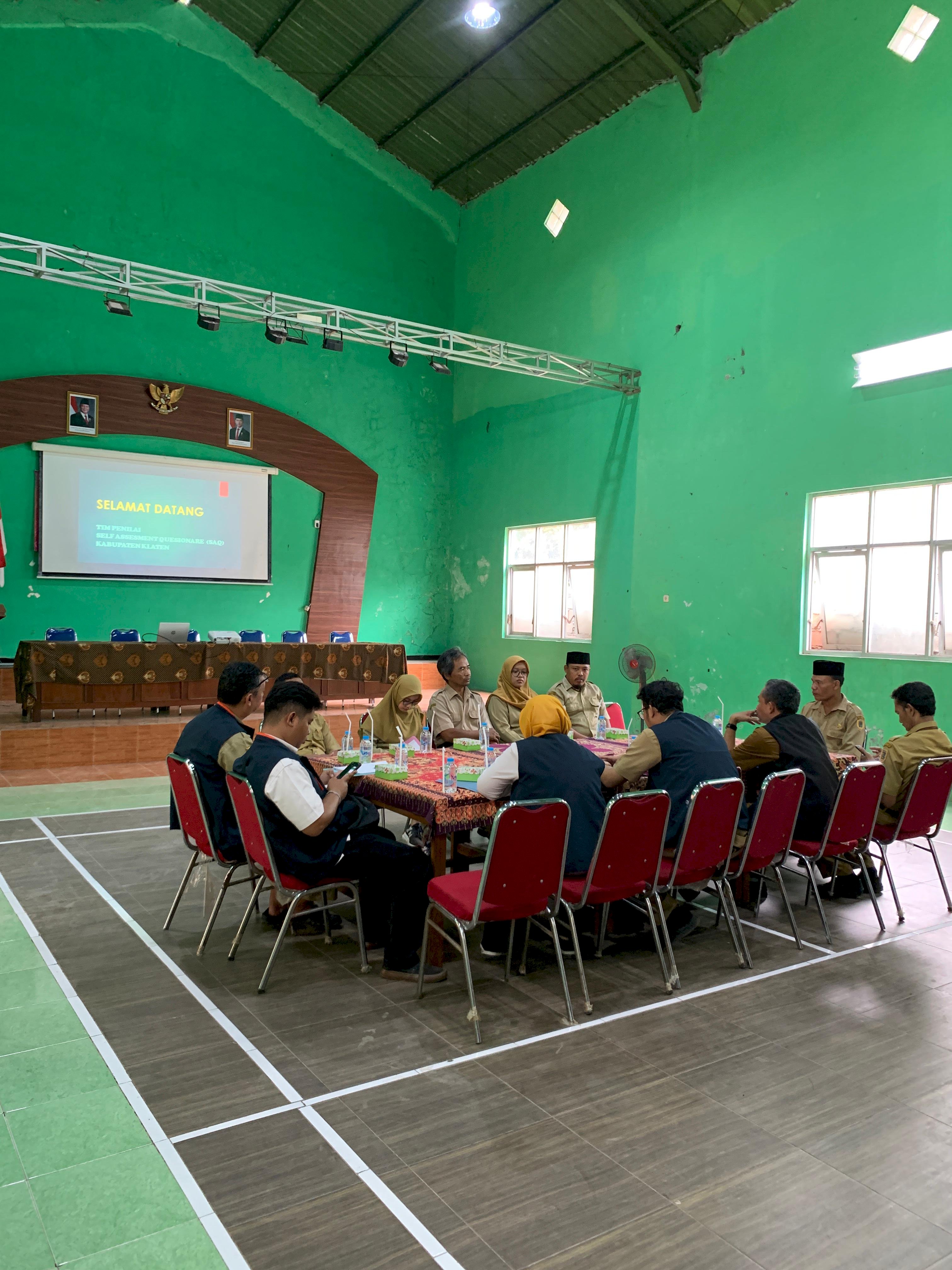 Pendampingan Visitasi KIP 2025 untuk Kategori Desa perwakilan Kecamatan Manisrenggo Desa Bendan