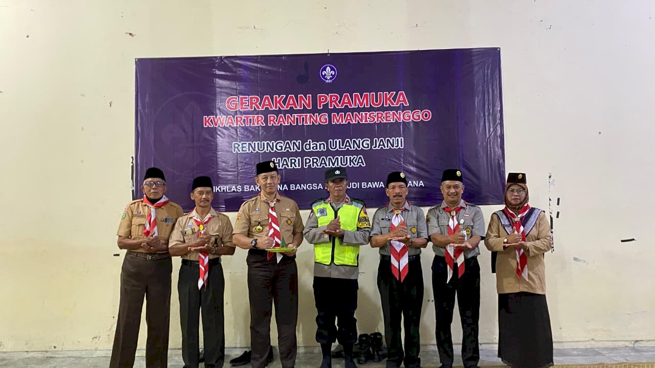 Renungan Ulang Janji (RUJ) Hari Pramuka ke-64 oleh Gerakan Pramuka Kwartir Ranting Manisrenggo