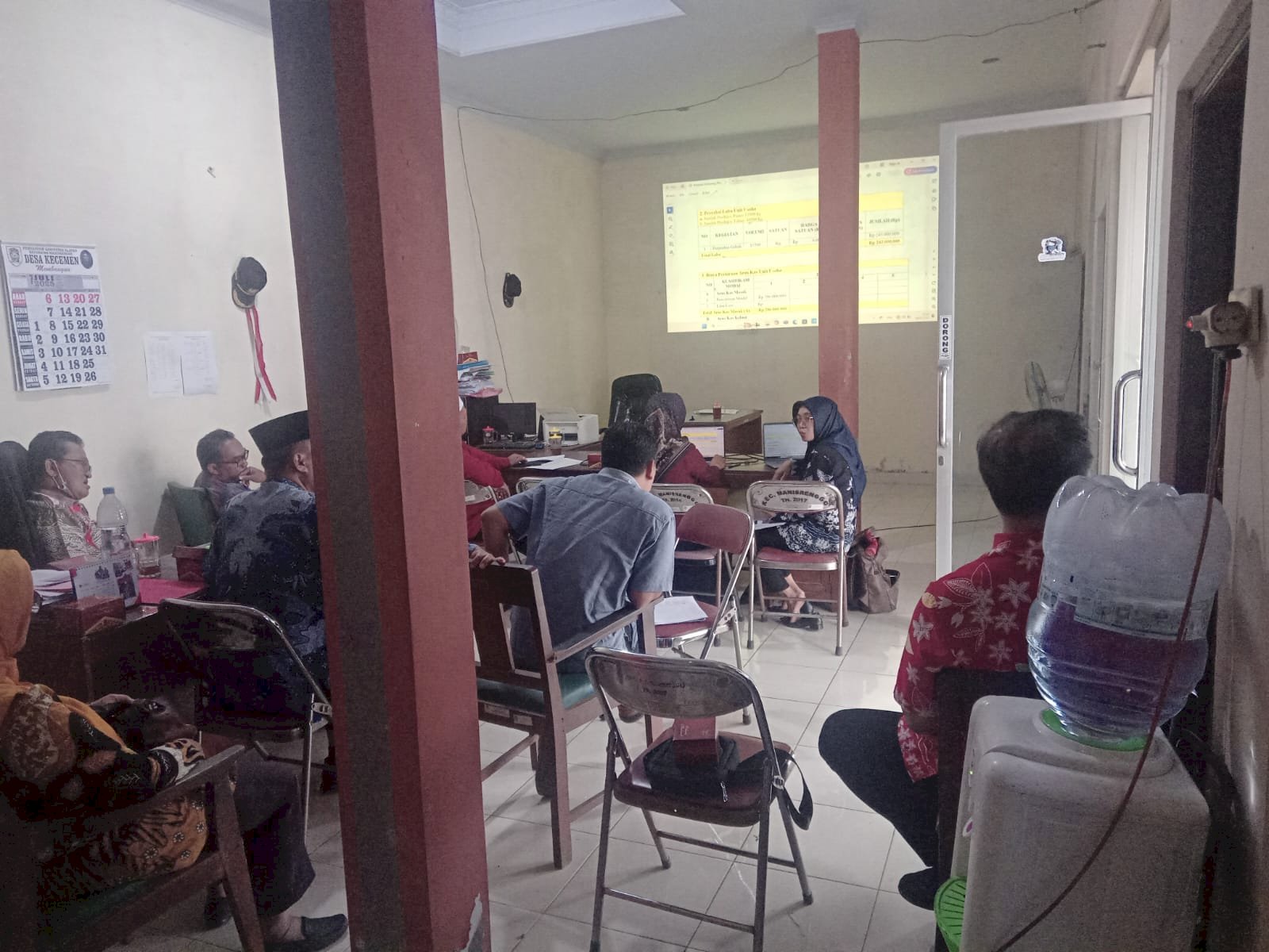 Desk Ketahanan Pangan dan perubahan RPJMDes tahun 2025 Kecamatan Manisrenggo