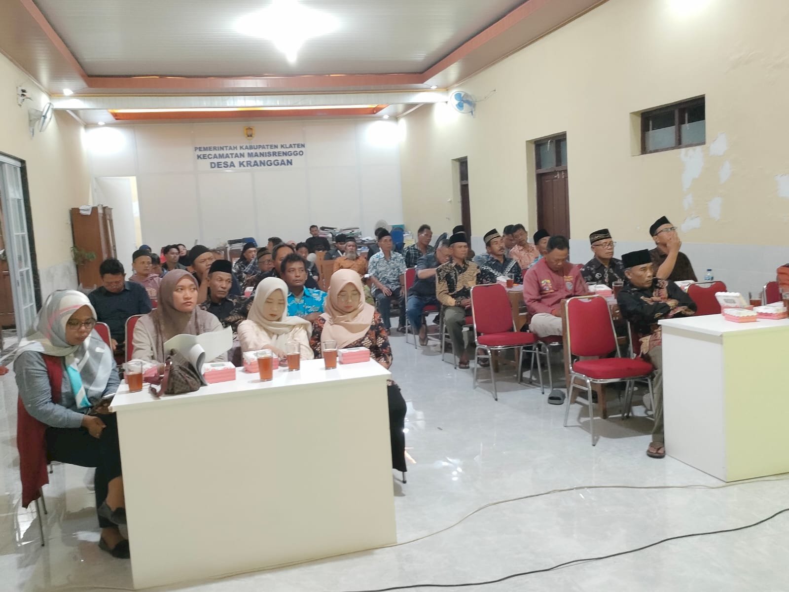 Pelaksanaan Musyawarah Desa Khusus (Musdes) Desa Kranggan Kecamatan Manisrenggo