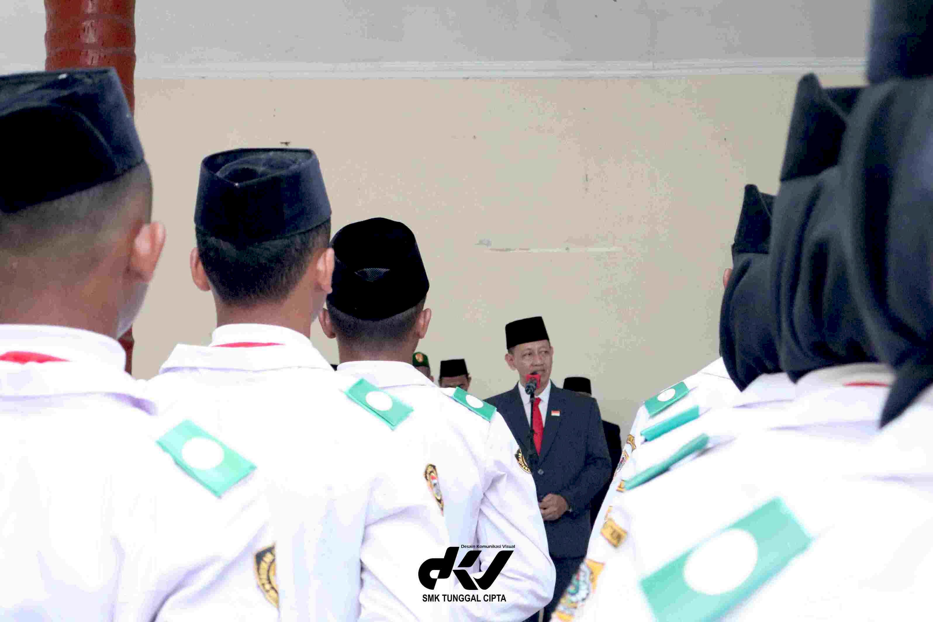 Pengukuhan Paskibraka Kecamatan Manisrenggo dalam Rangka HUT ke-80 Kemerdekaan Republik Indonesia Tahun 2025