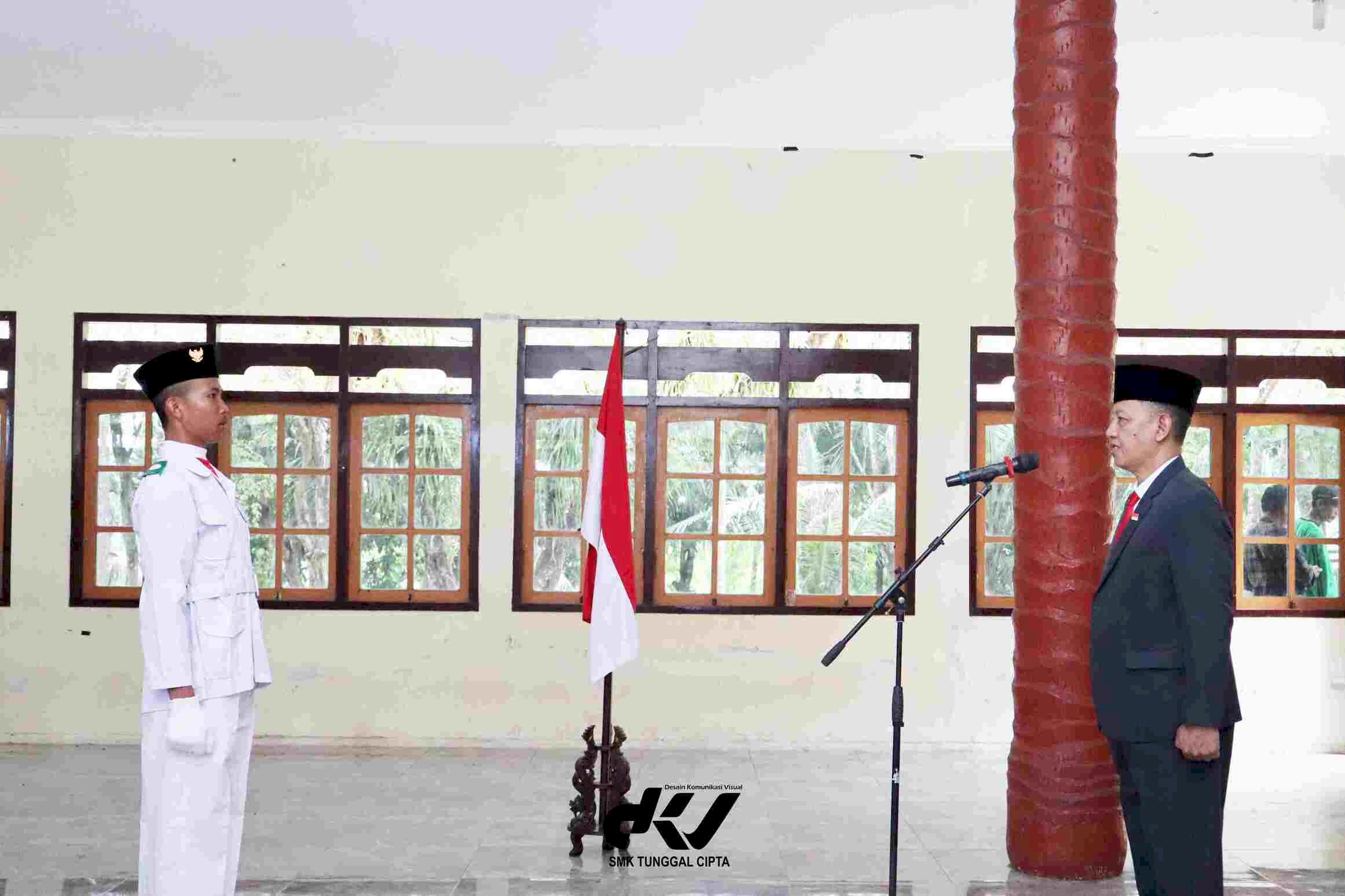 Pengukuhan Paskibraka Kecamatan Manisrenggo dalam Rangka HUT ke-80 Kemerdekaan Republik Indonesia Tahun 2025