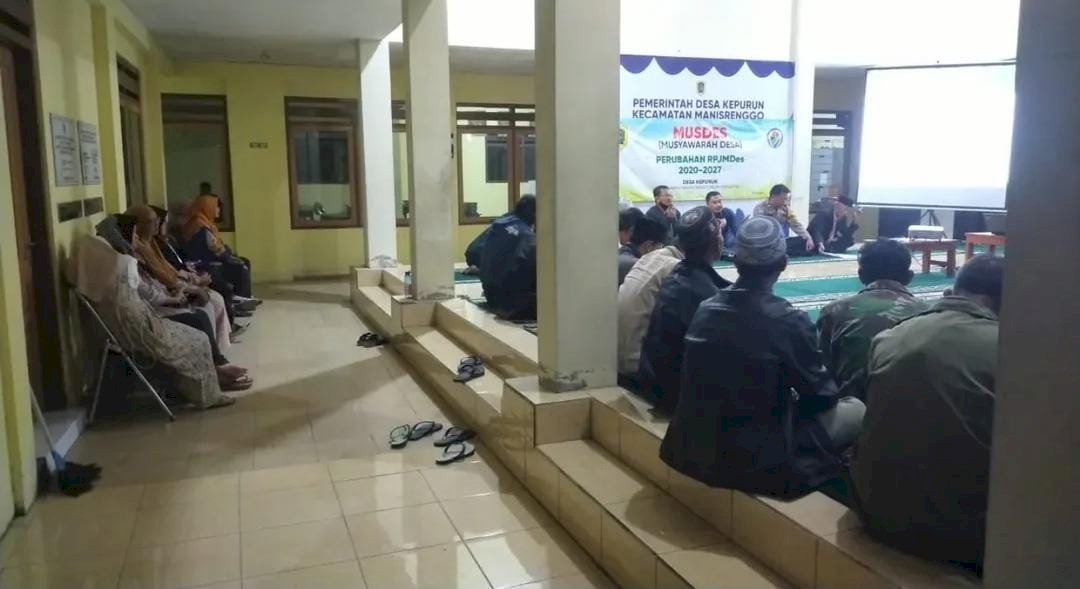 Tim Kecamatan Manisrenggo menghadiri Pelaksanaan Musyawarah Desa Khusus Desa Kepurun