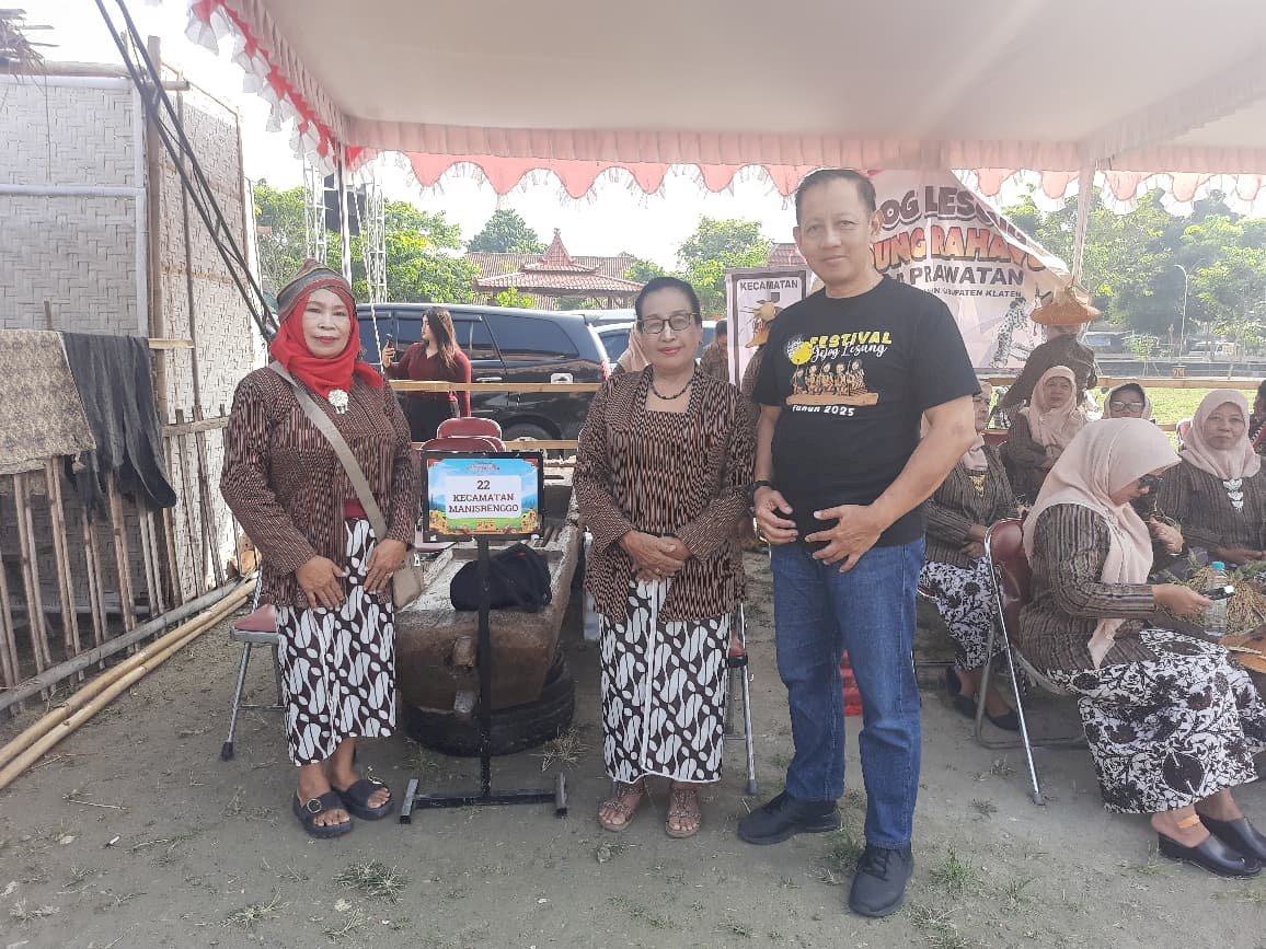 Pemerintah Kecamatan Manisrenggo mengikuti Festival Gejog Lesung Tahun 2025