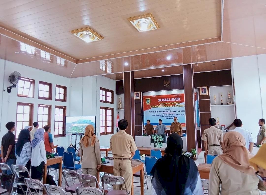 Penyelenggaraan Sosialisasi Peraturan Daerah Kabupaten Klaten Nomor 13 Tahun 2024 di Kecamatan Manisrenggo