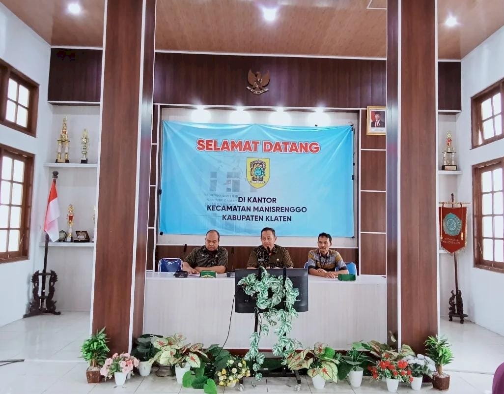 Pelaksanaan Verifikasi Lapangan EKK Tahun 2025 Kecamatan Manisrenggo