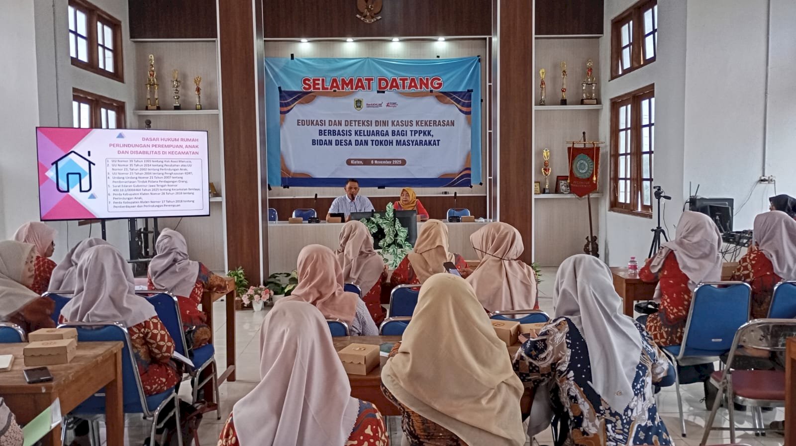 Edukasi Dan Deteksi Dini Kasus Kekerasan Berbasis Keluarga di Kecamatan Manisrenggo