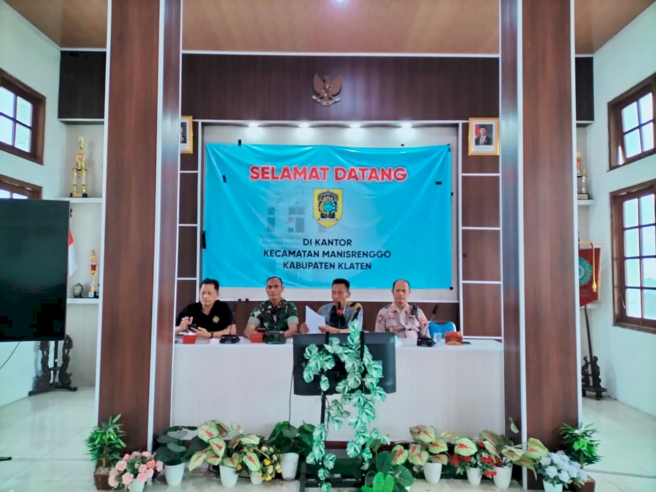 Koordinasi Persiapan Musim Penghujan Kecamatan Manisrenggo