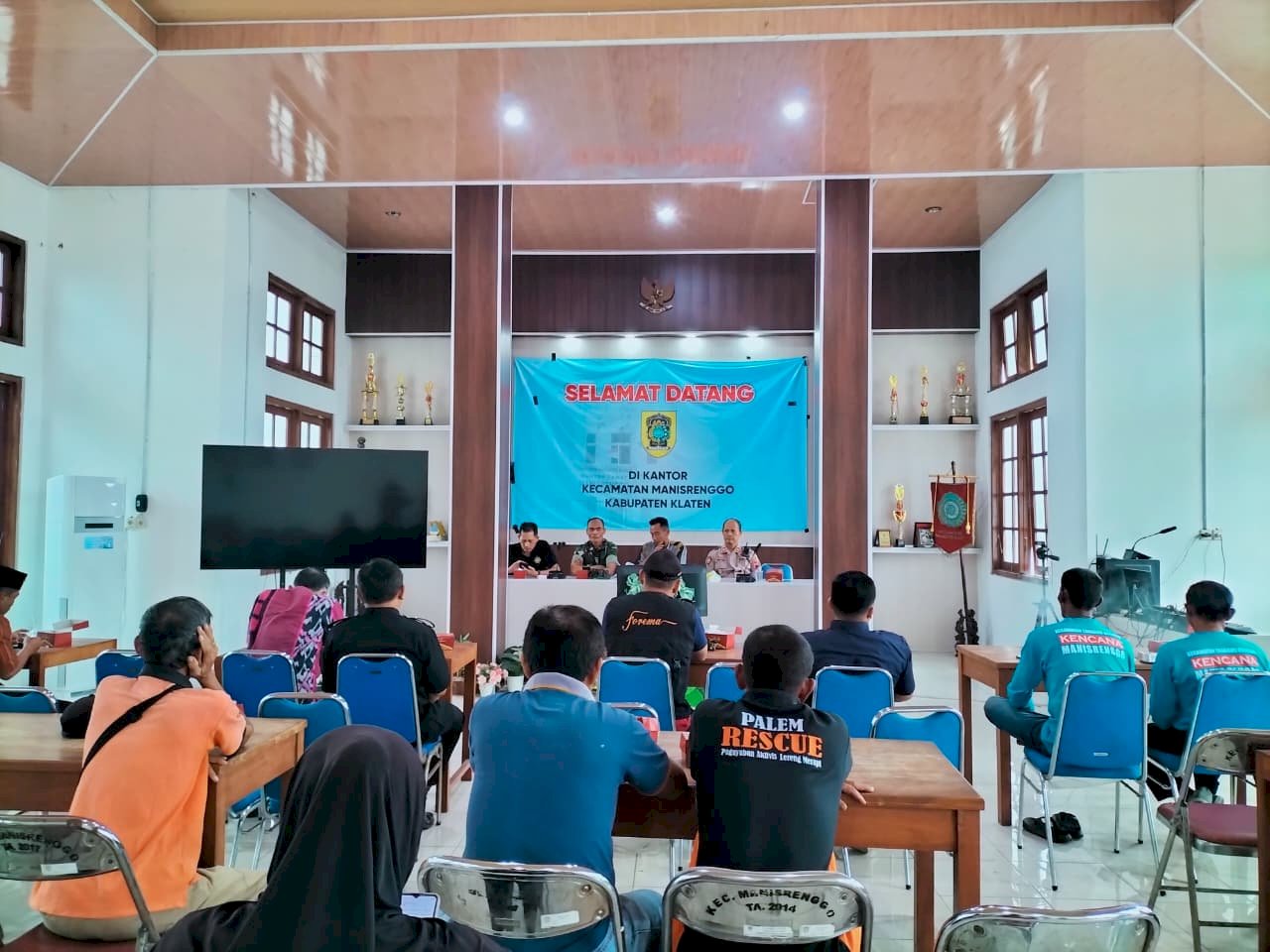 Koordinasi Persiapan Musim Penghujan Kecamatan Manisrenggo