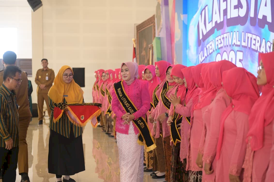 Pengukuhan dan Penyematan Bunda Literasi Kecamatan Manisrenggo 