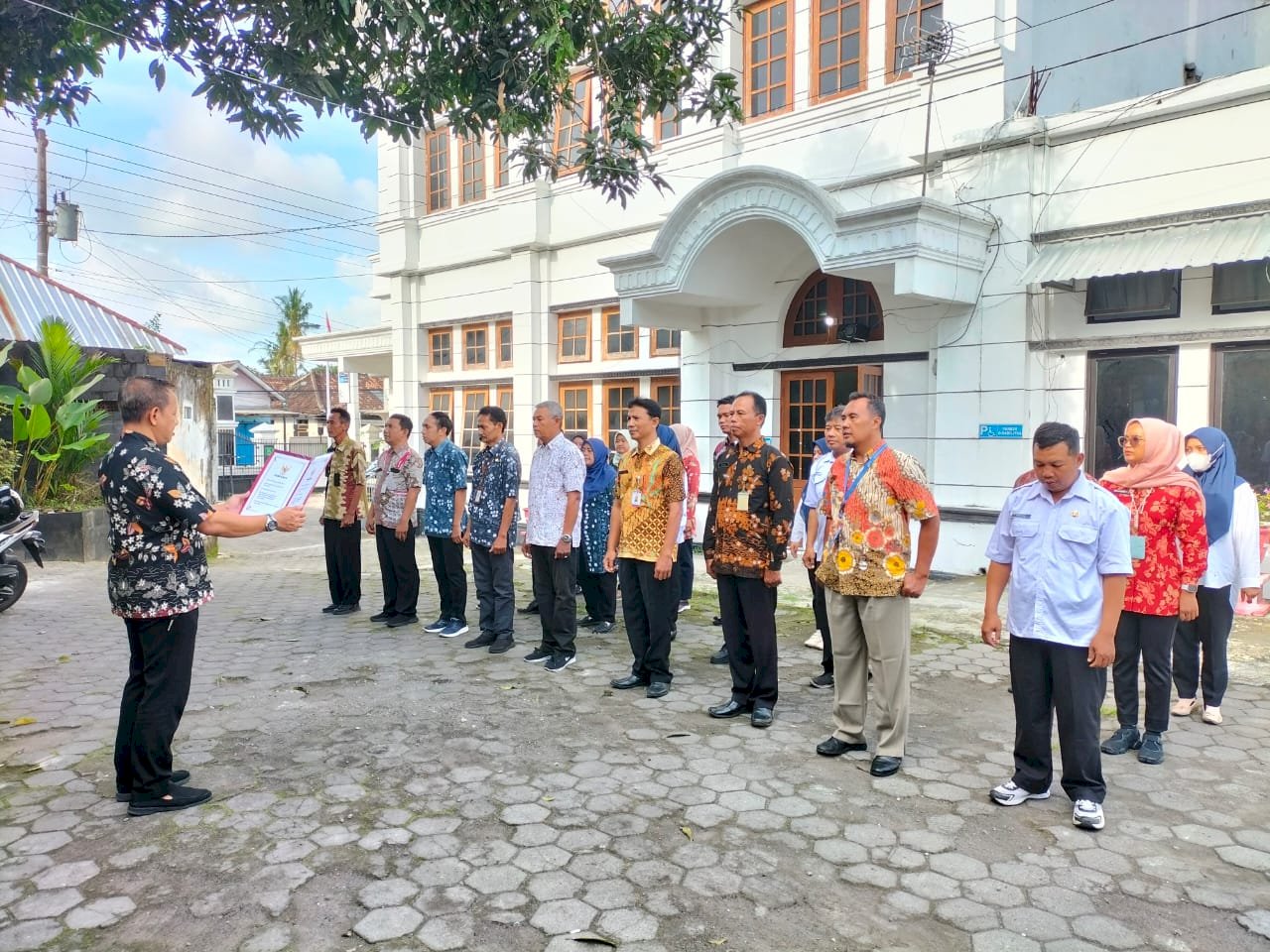 Apel Pagi Karyawan dan Karyawati Kecamatan Manisrenggo