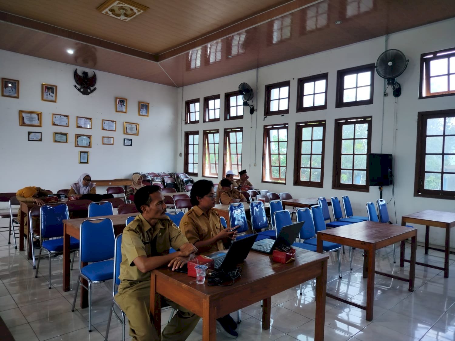 Zoom meeting persiapan pra Musrenbang stunting kecamatan Manisrenggo