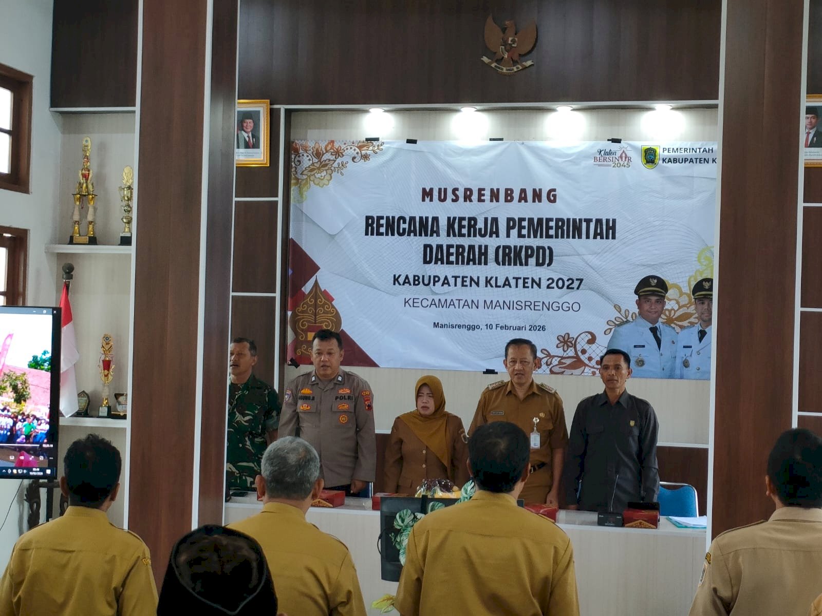 Musrenbang Rencana Kerja Pemerintah Daerah (RKPD) Kecamatan Manisrenggo Tahun 2027