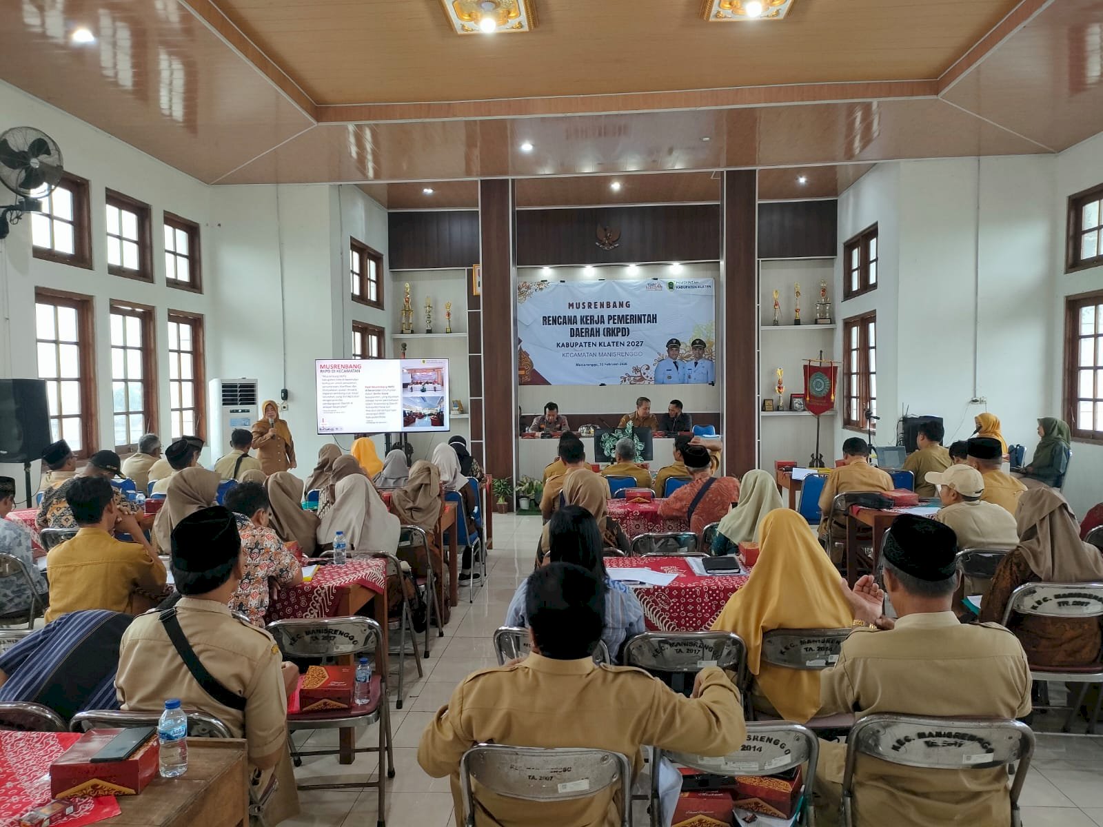 Musrenbang Rencana Kerja Pemerintah Daerah (RKPD) Kecamatan Manisrenggo Tahun 2027