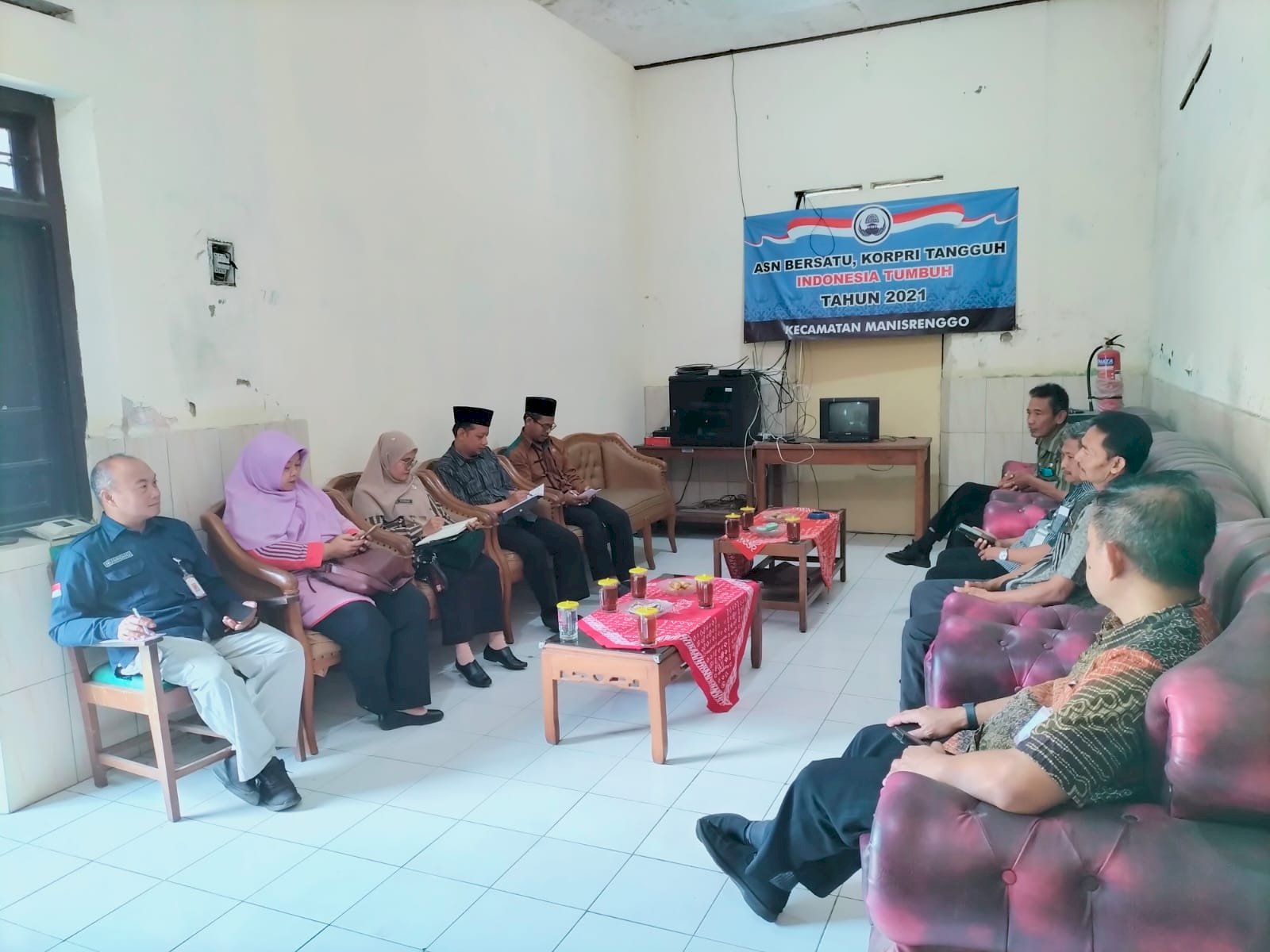 Rapat Koordinasi Persiapan Tarling dan Takjil Ramadhan 1447 H / 2026 M Kecamatan Manisrenggo