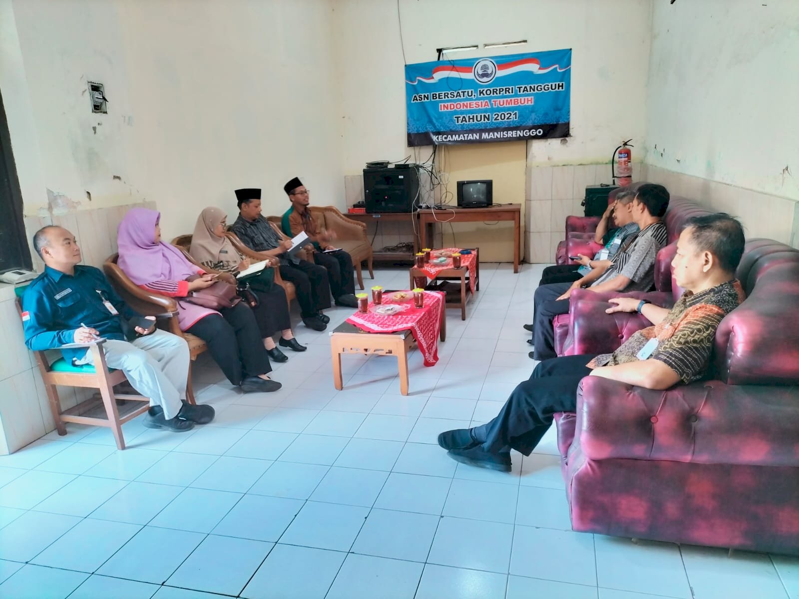 Rapat Koordinasi Persiapan Tarling dan Takjil Ramadhan 1447 H / 2026 M Kecamatan Manisrenggo