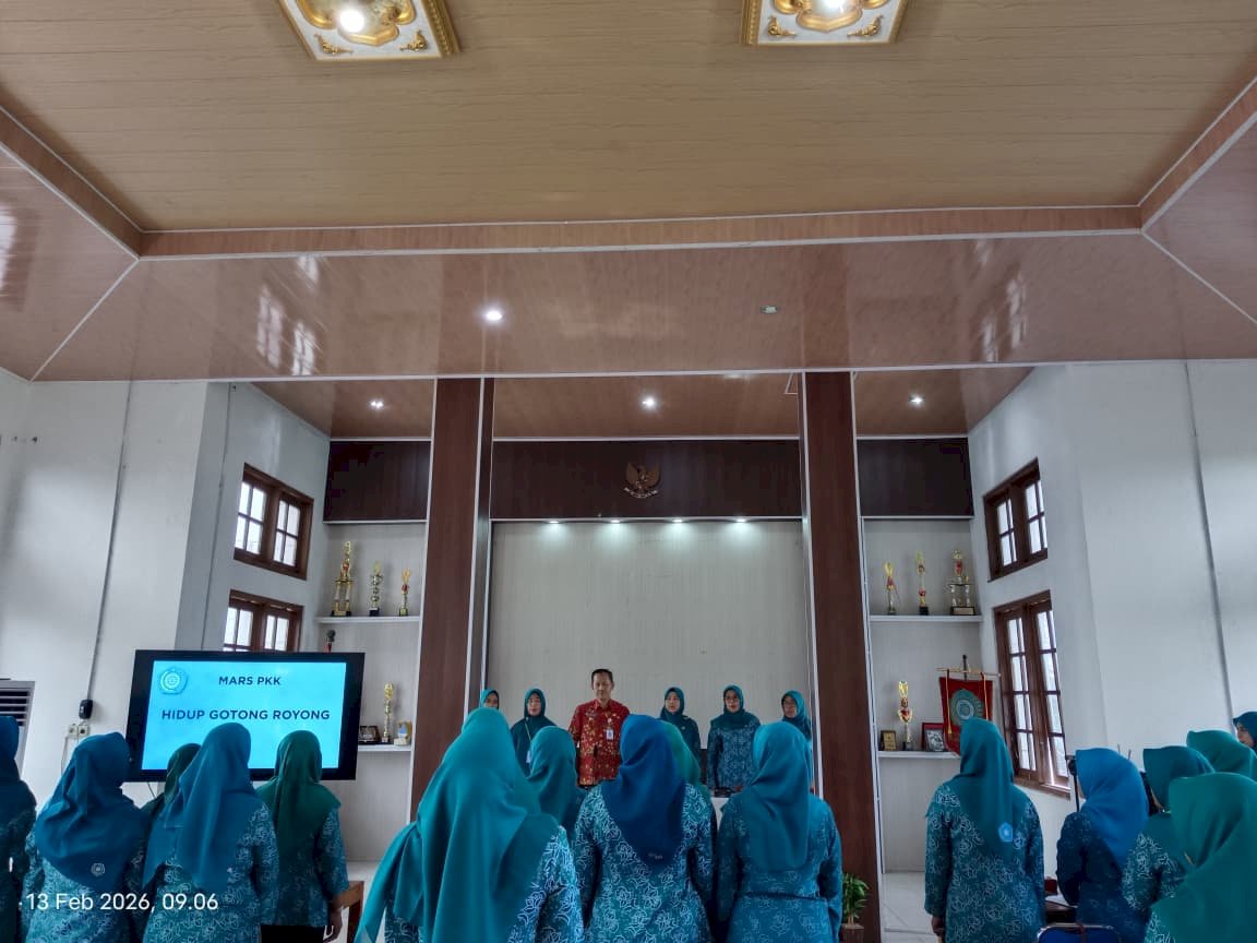 Pertemuan Rutin TP PKK Kecamatan Manisrenggo